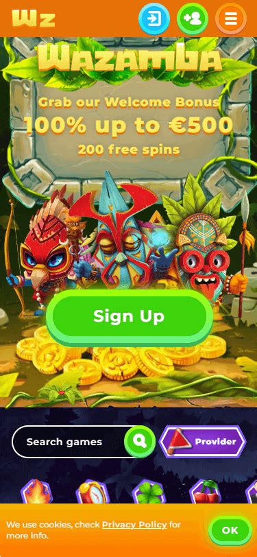 Wazamba Casino.